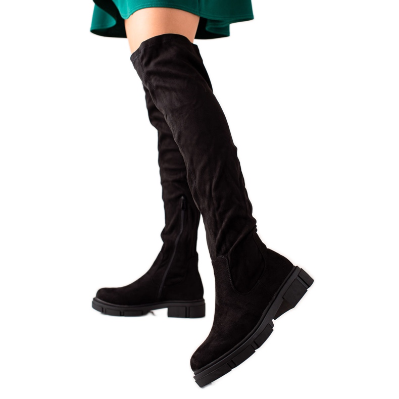 Laura Mode Stivali classici nero