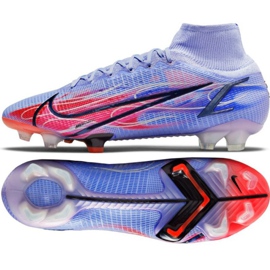 Nike Mercurial Superfly 8 Elite Km Fg M DB2859 506 scarpe da calcio multicolore rose e viola