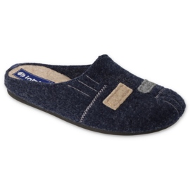 Scarpe da uomo Inblu 155M014 blu navy grigio