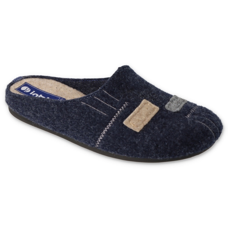 Scarpe da uomo Inblu 155M014 blu navy grigio