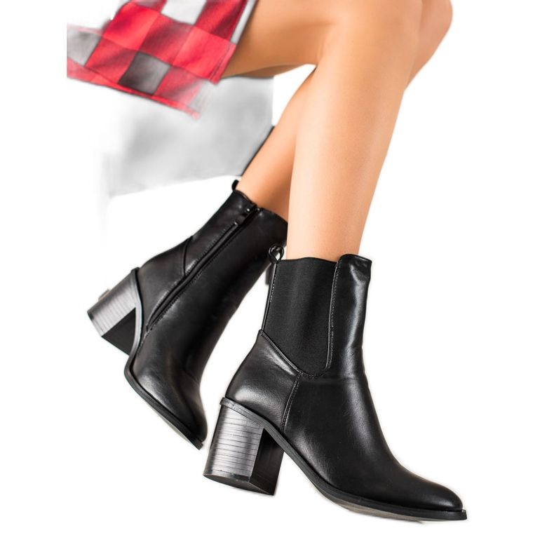 Laura Mode Stivali eleganti nero