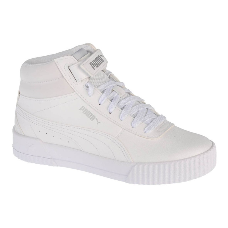 Scarpe Puma Carina Mid Jr 374440-01 bianca