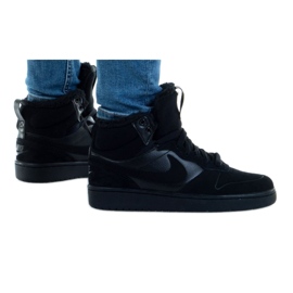 Nike Court Borogh Mid 2 Scarponcino Bg Jr CQ4023-001 nero