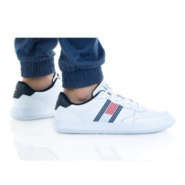 Tommy Hilfiger Essential Leather Cu M FMOFMO3904 bianca