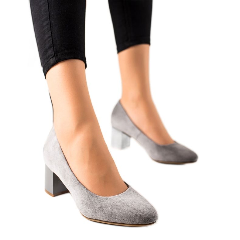 M.Daszyński Décolleté grigie grigio