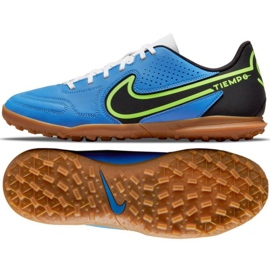Nike Tiempo Legend 9 Club Tf M DA1193 403 scarpe da calcio blu blu
