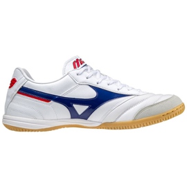 Scarpe da calcio Mizuno Morelia M Q1GA210125 bianco, reale bianco