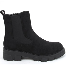 Hege Stivaletti Chelsea in camoscio nero