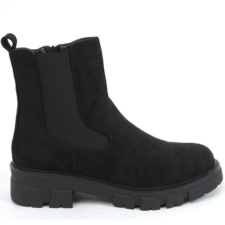 Hege Stivaletti Chelsea in camoscio nero