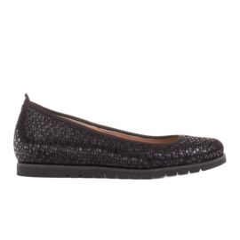 Marco Shoes Ballerine leggere con una parte inferiore molto morbida e un tassello nascosto nero