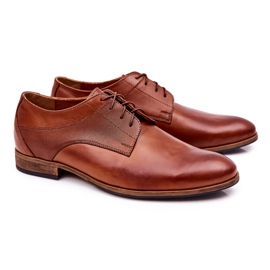 Bednarek Polish Shoes Scarpe Classiche in Pelle Bednarek 806 Marrone