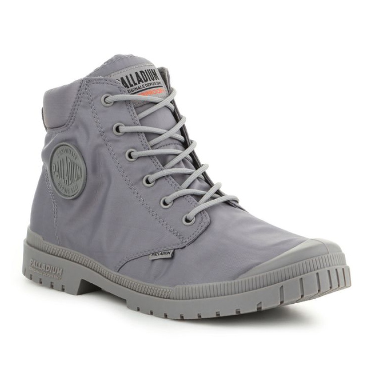 Scarpe Palladium Slim Cuff WP + U Titanium M 76835-011-M grigio