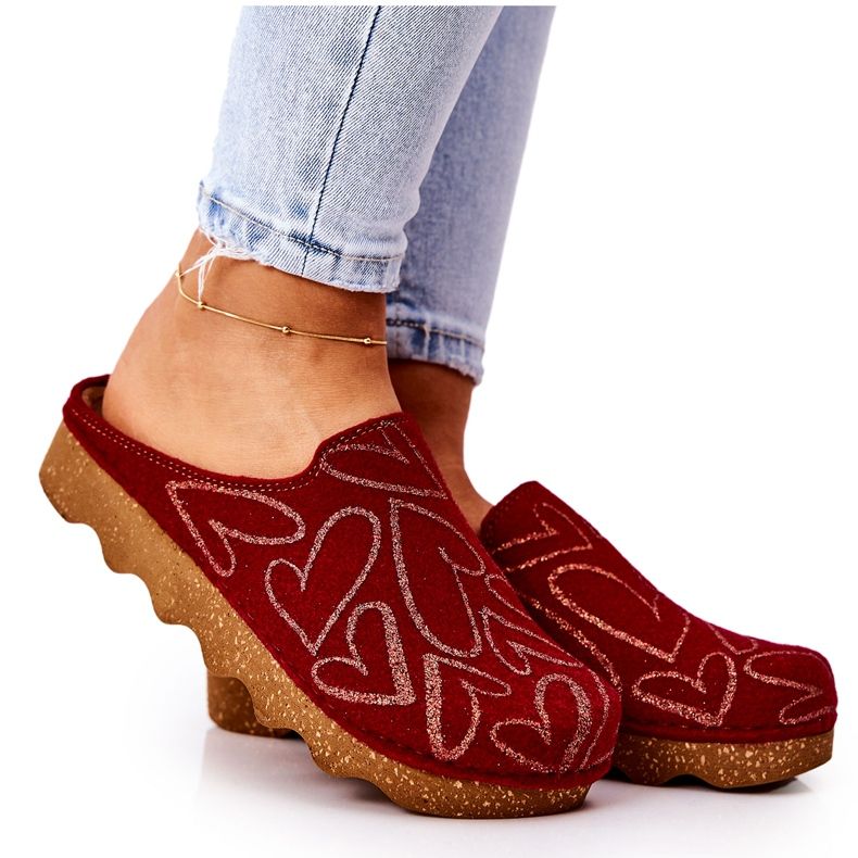 Ciabatte Profilattiche Inblu DK07-016 Rosse rosso