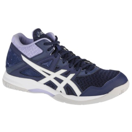 Asics Gel-Task Mt 2 W 1072A037-402 scarpe da pallavolo blu navy blu e blu navy