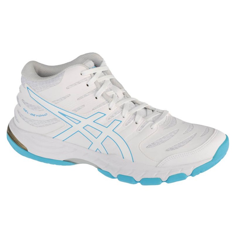 Scarpe da pallavolo Asics Gel-Beyond Mt 6 W 1072A051-101 bianca bianca