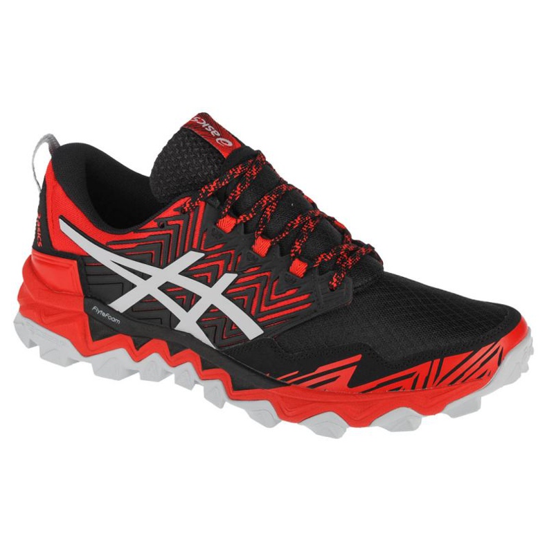 Asics Gel-Fuji Trabuco 8 M 1011A668-600 scarpe da corsa nero arancia