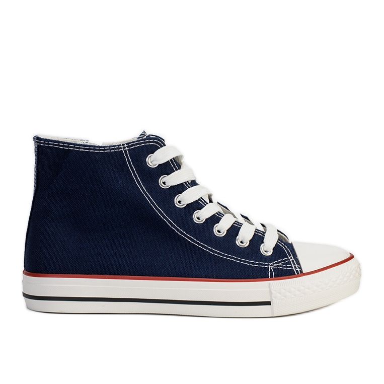 Sneaker Mediana blu navy alla caviglia