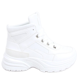 Sneaker alte Diana bianche bianco