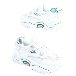 Scarpe da ginnastica Berta White bianco verde