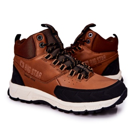 Scarpe sportive alte Big Star II174179 Marrone nero