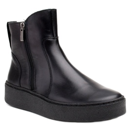 Marco Shoes Comodi stivali Marco 1320B con isolamento nero