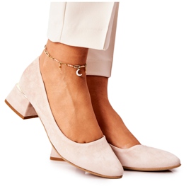 Lewski Shoes Décolleté in camoscio Lewski 3118 Beige