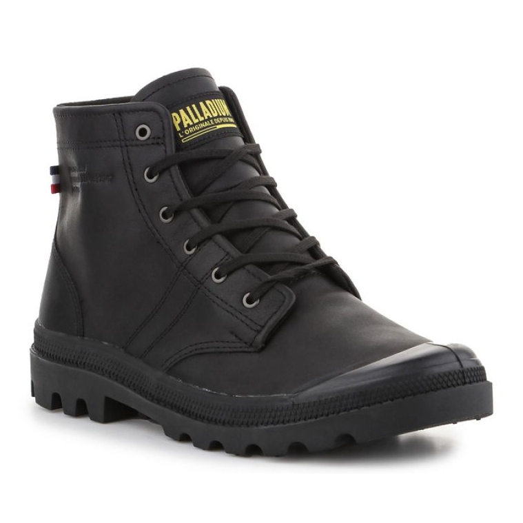 Scarpe Palladium Pallabrousse Legion Pelle 77187-010-M nero