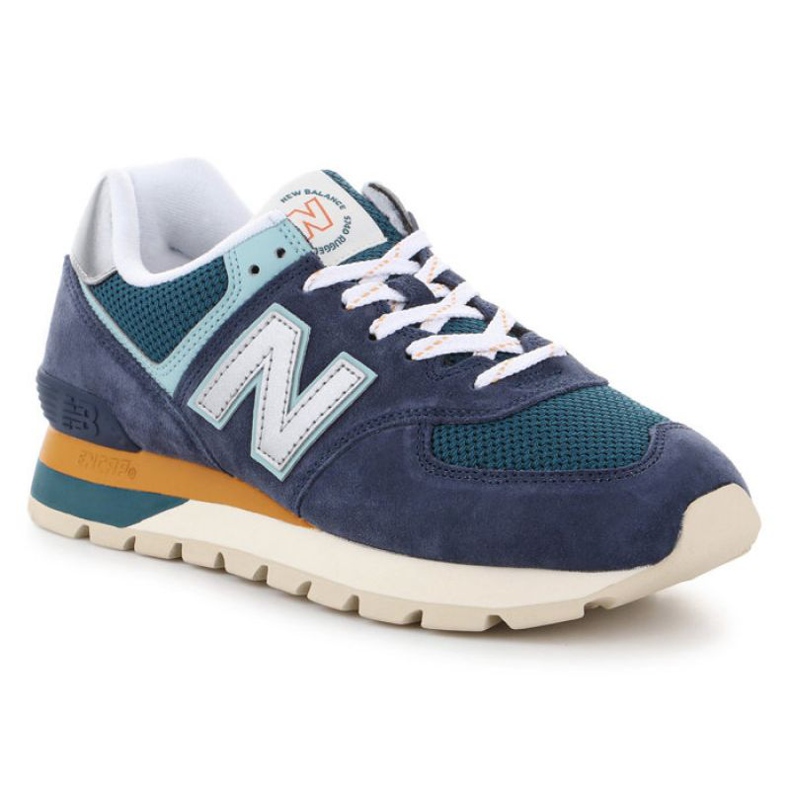 Scarpe New Balance M ML574DHL blu navy verde