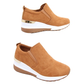 Scarpe con zeppa Biflo Camel marrone