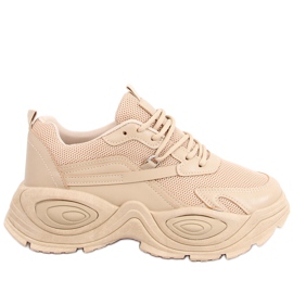 Scarpe da ginnastica Janna Khaki beige