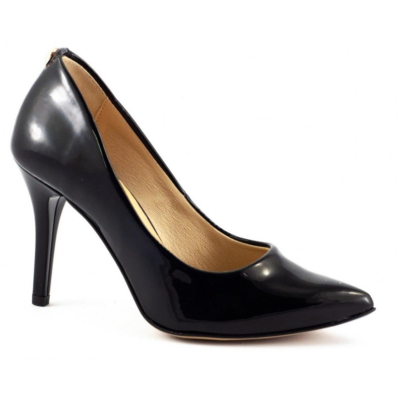Saway Tacchi alti da donna 2333 vernice nera nero