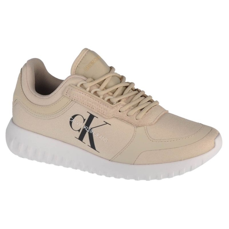 Scarpe stringate Calvin Klein Runner YW0YW00466-AEO beige