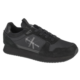 Calvin Klein Runner Sock Laceup Ny M YM0YM00040-BEH scarpe nero