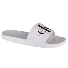 Calvin Klein Slide Monogram Co M YM0YM00061-YAF bianco