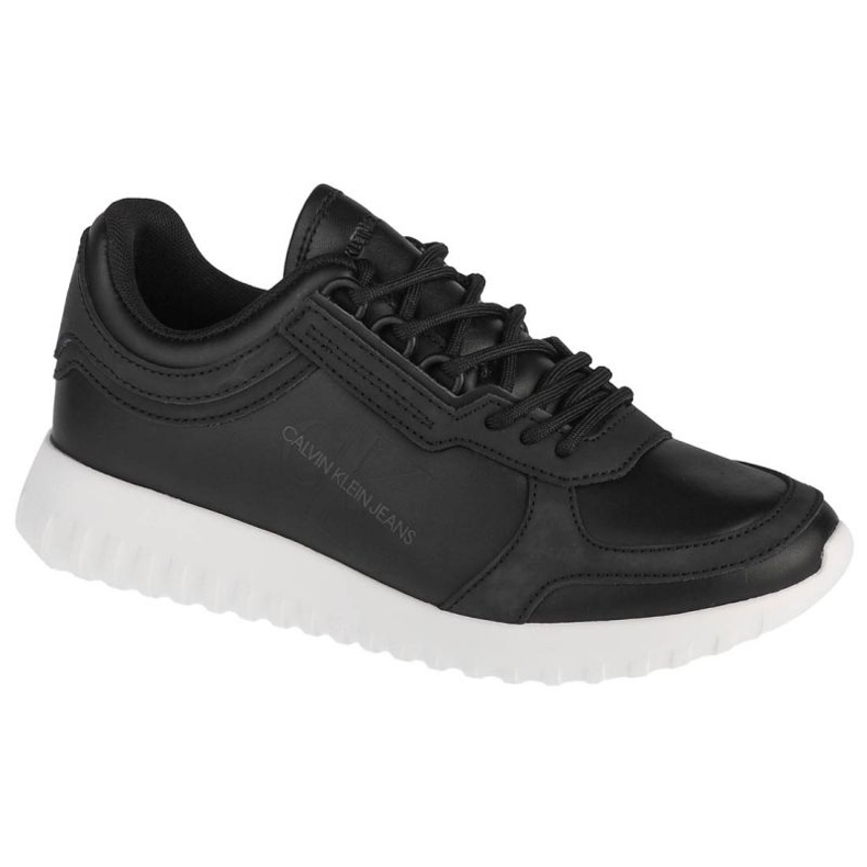 Scarpe stringate Calvin Klein Runner YW0YW00375-BEH nero
