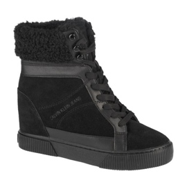 Calvin Klein Hidden Wedge Warm Shoes W YW0YW00439-0GJ nero