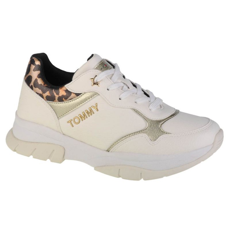 Tommy Hilfiger Sneaker stringate con taglio basso W T3A4-31173-1242X048 bianca
