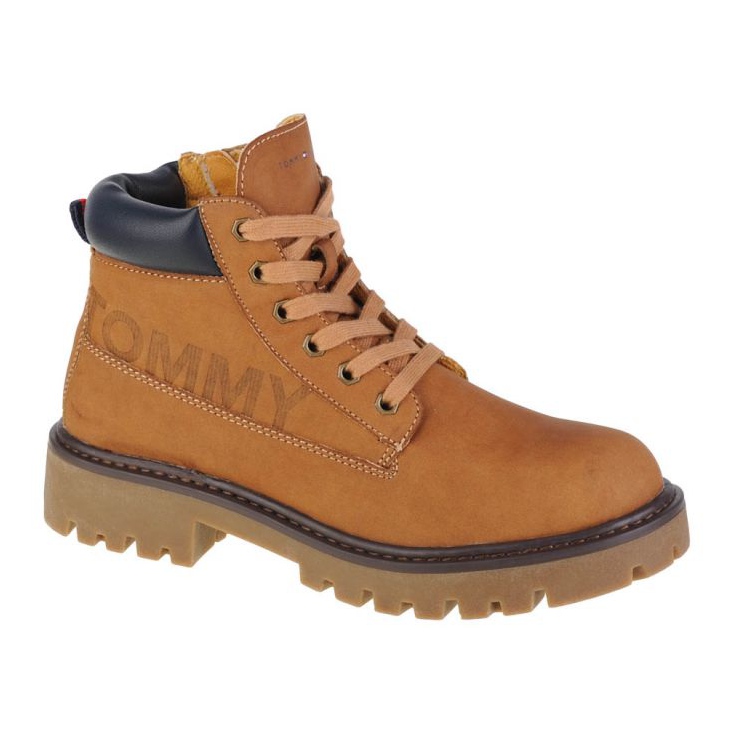 Tommy Hilfiger Stivaletti stringati W T3B5-32088-0777206 giallo
