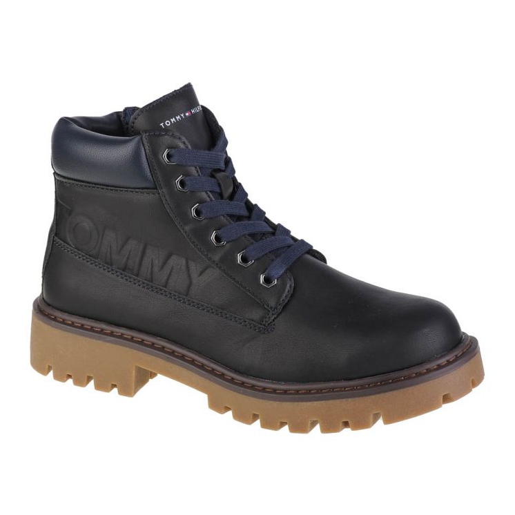 Tommy Hilfiger Stivaletti stringati W T3B5-32088-0777800 blu
