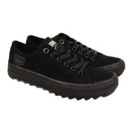 Sneakers in tessuto Big Star W FF274248 nere nero