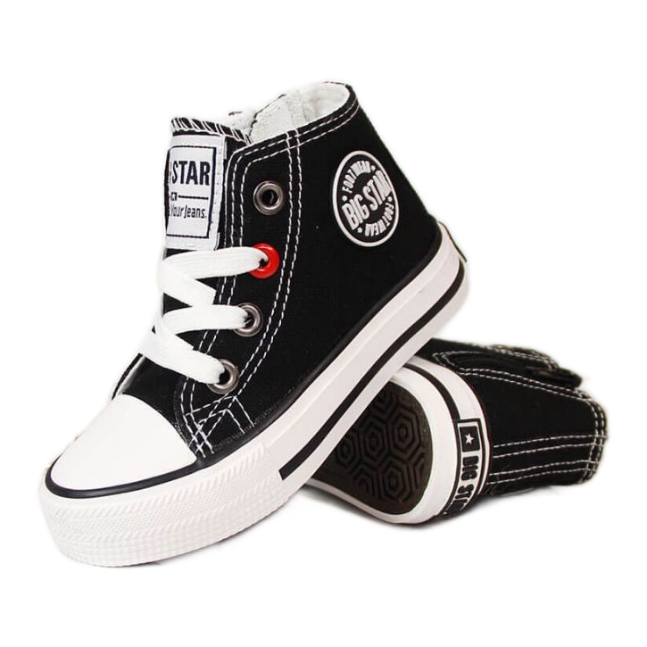 Sneakers nere con cerniera Big Star Jr HH374084 nero