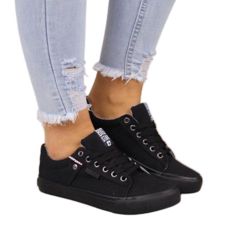 Sneakers basse Big Star W AA274513 nere nero