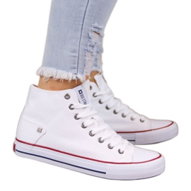 Sneakers alte Big Star W DD274332 bianco bianca