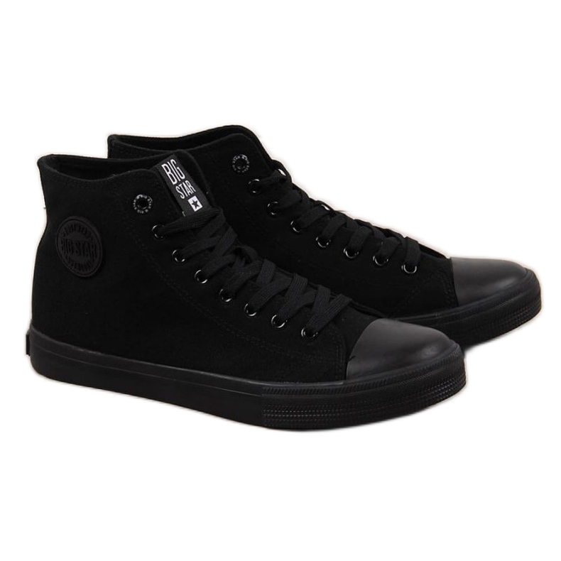 Sneakers alte Big Star M FF174550 nere nero