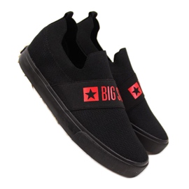 Sneakers senza lacci nere Big Star W FF274221 nero