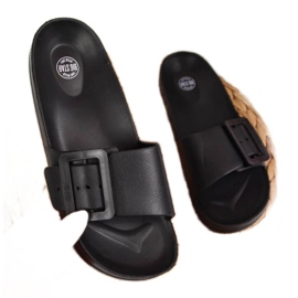 Ciabatte da spiaggia nere Big Star W FF274A389 nero
