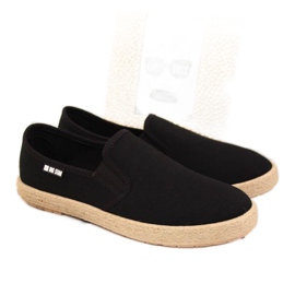 Espadrillas Big Star W DD274017 nere nero
