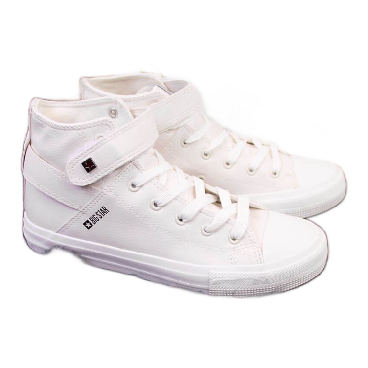Sneakers con velcro Big Star W V274541SS20 bianco bianca