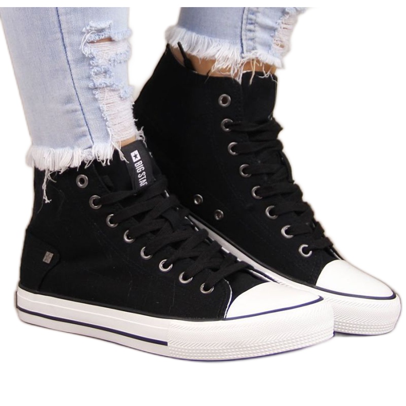 Sneakers alte Big Star W DD274330 nere nero