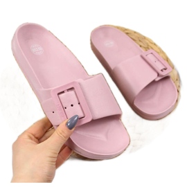 Ciabatte da spiaggia Big Star W FF274A387 rosa